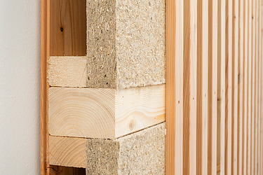 Nahaufnahme Lärmschutz Absorber