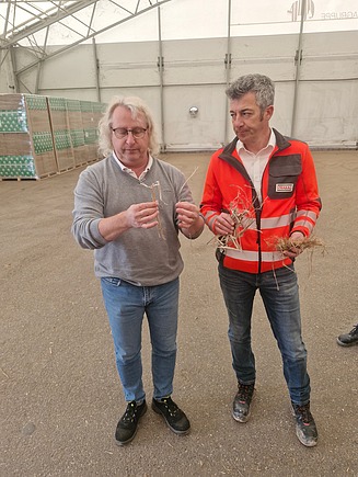 Personen während einer Führung