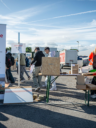 unser Standaufbau